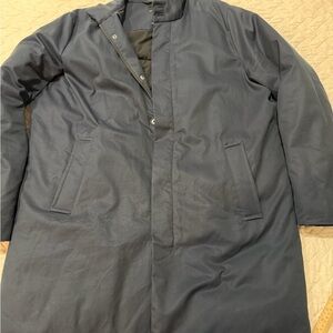 Banana Republic Dark Blue Trench Coat